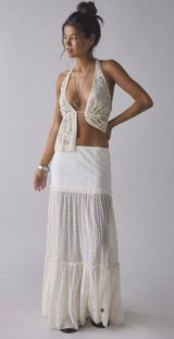 White maxi skirt kimchi blue Photo 0