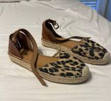 Old Navy Cheetah Espadrille Shoes Photo 0