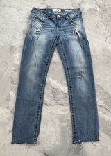 Daytrip Linx Ankle Cut‎ off Skinny Jeans Size 26 or 2 Short Photo 0