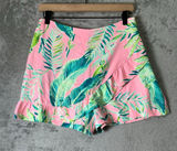 Lilly Pulitzer Faye Skort Chimpoiserie Coral Reef Tint Golf Tennis Size 6 New Photo 0
