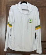 America’s Shamrock Run White Hoodie with Green and Yellow Stripes Size XL Photo 0