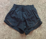 Lululemon Navy Blue Shorts Lightweight Elastic Waist Photo 0