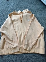 Orange Nike Sweatshirt Hoodie Photo 0