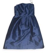 Alfred Sung strapless satin twill bow dress Photo 0