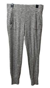 Athleta Techie Jogger Pants Womens Size Medium Heather Gray Pull On Athleisure Photo 0