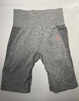 Gymshark‎ Seamless Cycling Shorts Womens Size Small Gray High Waist Photo 0