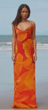 Peppermayo Maxi Dress Midafternoon Maxi Dress - Serene Orange Photo 0