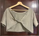 Aerie Reversible Green Top Photo 0