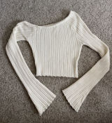 Princess Polly Top Long Sleeve Crop Photo 0