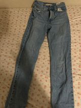 70s High-Rise Slim Straight Jeans Photo 0