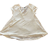 NWOT FREE PROPLE white t shirt wide bottom size Xs Photo 0