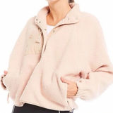 Free People Movement Hit The Slopes Fleece Jacket size small in light pink Photo 0