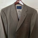 NWOT Tommy Hilfiger Topue skarkskin Worsted Wool blazer sport coat suit Sz 40 R Photo 0