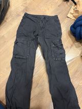 American Eagle Outfitters Black Cargo Pants - Utility Style Photo 0