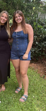 Jean romper Blue Size M Photo 0