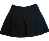 Katie Pleated Tennis Mini Skirt Size M Medium Black Staple Photo 0