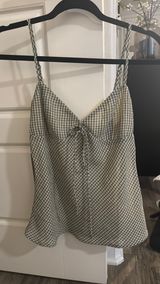 Black and Beige Princess Polly Tank Top Photo 0