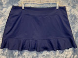 1899 | Tommy Bahama Racquet &‎ Paddle Ruffle Tennis Pickleball Skort Navy XL Photo 0