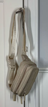 Calpak Stevyn crossbody Fanny Pack bum bag in neutral dune‎ colorway Photo 0