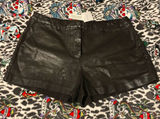 NWT American Eagle Outfitters Faux Leather Shorts Photo 0