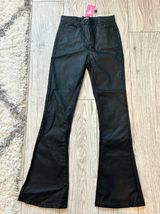 Edikted black leather pants Photo 0