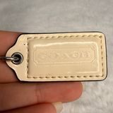 1.5" COACH Fob Bag Charm Hang tag Hangtag Photo 0