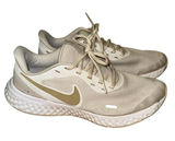 Nike Revolution Running Shoes‎ Women’s 9.5 White Athletic Sneakers Photo 0