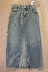 Denim Maxi Skirt Photo 0