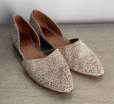 Madewell Spotted Cream and Brown Shoes Size 9.5 Photo 0