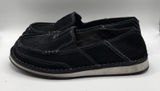 Ariat Crusier Womens Size 7.5B Black Suede Mocassin Boat Loafers Shoes 10027355 Photo 0