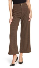 NWOT Plaid Wide Leg Trousers Photo 0