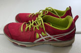 ASICS S398Y Women's Running Shoes‎ Pink Neon Yellow Size 11 Athletic Sneakers Photo 0