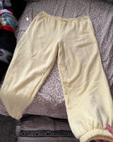 Weekend academy fleece joggers butter yellow Size XXL Photo 0