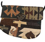 Kokopelli‎ Tapestry Crossbody Purse Bag Southwestern Geometric Western Aztec Photo 0