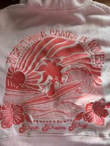 Pink Palm Puff Hoodie Photo 0