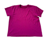 LULULEMON Pink Workout Short Sleeve Top Size 8 Photo 0