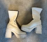 Princess Polly Boots White Photo 0