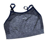 Gymshark navy blue marled bra top workout yoga Activewear XXS/XS strap Photo 0