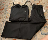NWT Alo Yoga Accolade Hoodie & Sweatpants Matching Set Black Photo 0