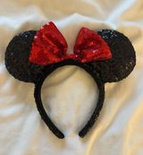 Black Red Minnie Ears Photo 0