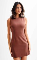Meshki Brown Dress Photo 0