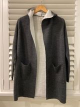 Calia Effortless Hooded Cardigan Duster Sweater Photo 0