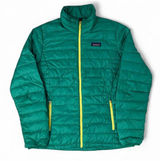 Patagonia 84693 Women's Emerald Green Down Puffer Sweater Jacket - L Photo 0