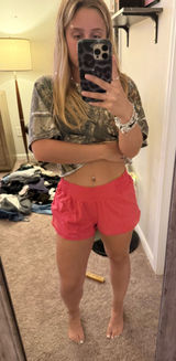Lululemon Shorts Hotty Hot 2.5" Sonic Pink Photo 0
