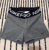Grey Nike Pro Shorts Spandex Dri-Fit Women’s S Photo 0