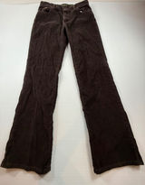 Eddie Bauer Legendary Corduroy Pants Brown Boot-Cut Fit Womens Size 8 30x31 Photo 0
