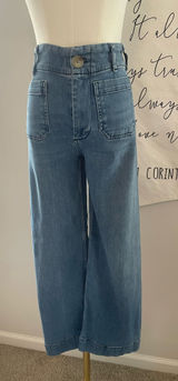 Maeve Anthropologie “The Colette” Wide Leg Pants Size 24 Photo 0