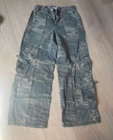 Camo Cargo Baggy Pants Green Size 26 Photo 0