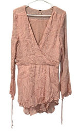 Free People Delilah Mini Dress Sz Medium Lightweight Modern Designer‎ Party Sexy Photo 0