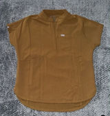 FIGS Women's Montex Relaxed Scrub Top Henley in PO# 5534 Size Small Photo 0
